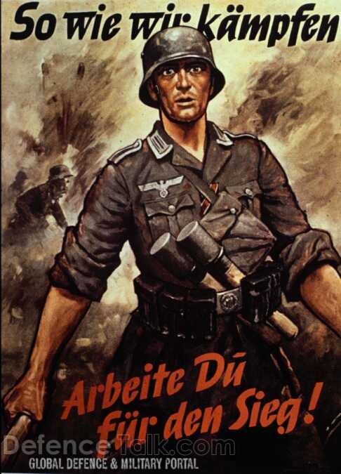 Nazi Propaganda Poster - World War II