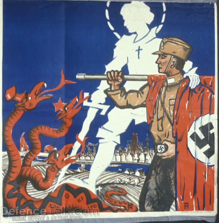 Nazi Propaganda Poster - World War II