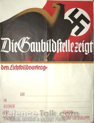 Nazi Propaganda Poster - World War II