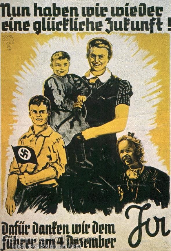 Nazi Propaganda Poster - World War II