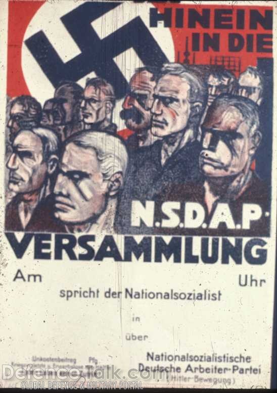 Nazi Propaganda Poster - World War II