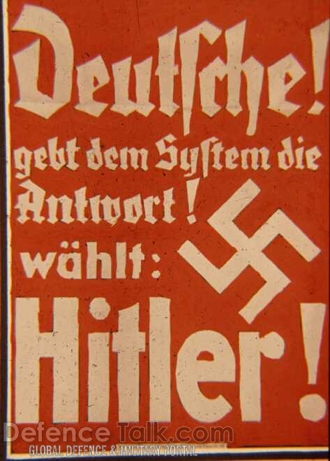 Nazi Propaganda Poster - World War II