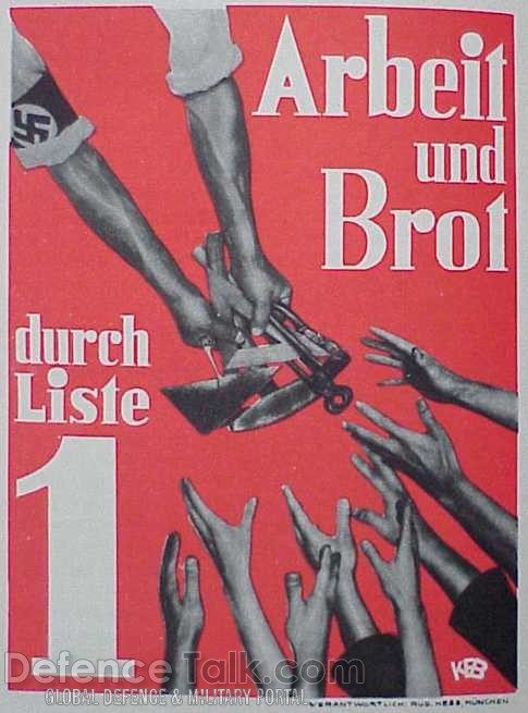 Nazi Propaganda Poster - World War II