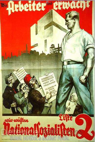 Nazi Propaganda Poster - World War II