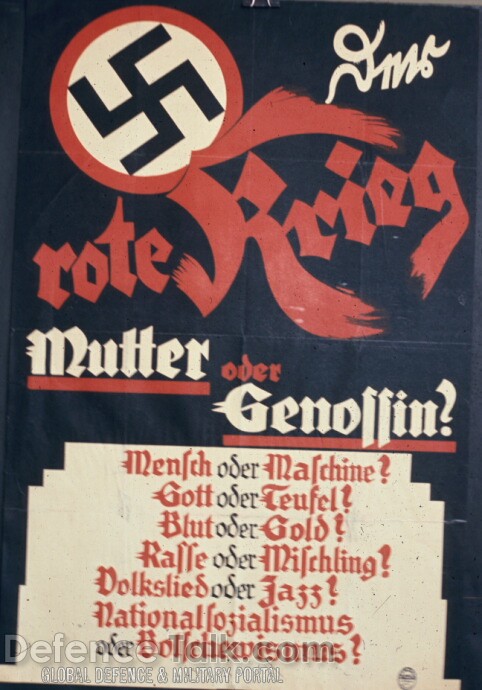 Nazi Propaganda Poster - World War II