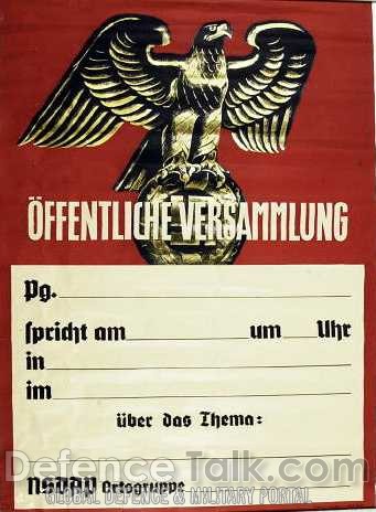 Nazi Propaganda Poster - World War II