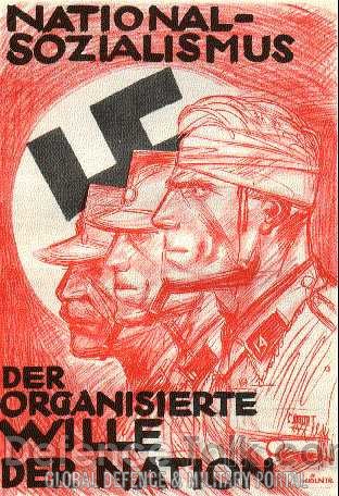 Nazi Propaganda Poster - World War II