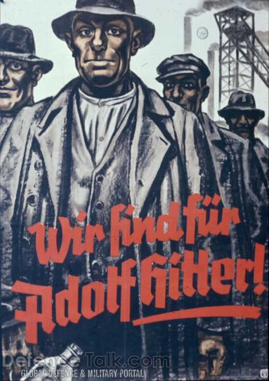 Nazi Propaganda Poster - World War II