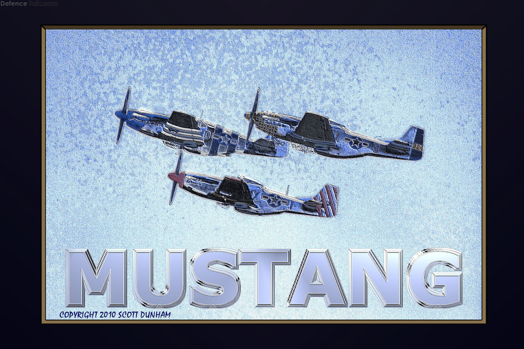 North American P-51 Mustang Fighter