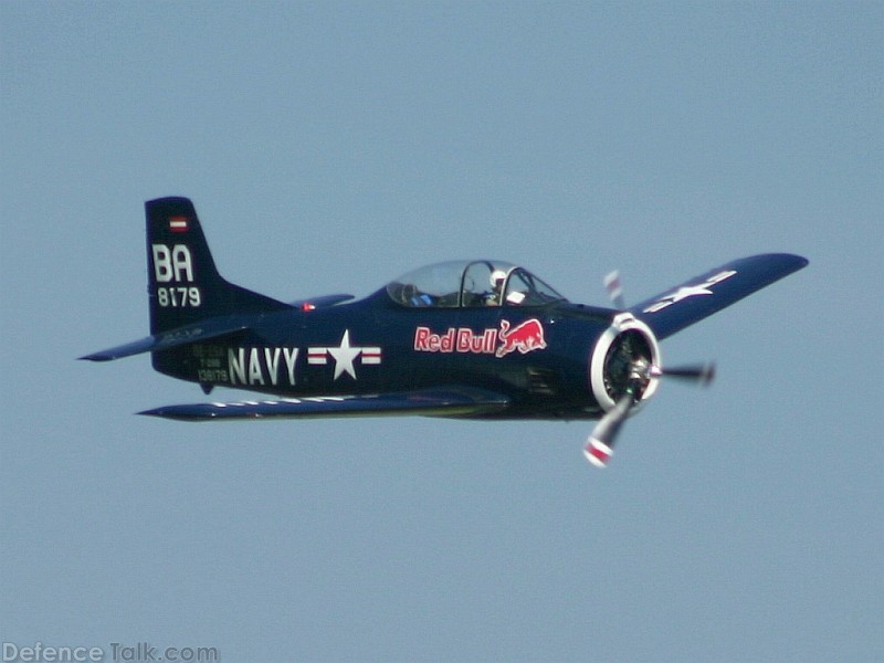 North American T-28 Trojan Red Bull Austria