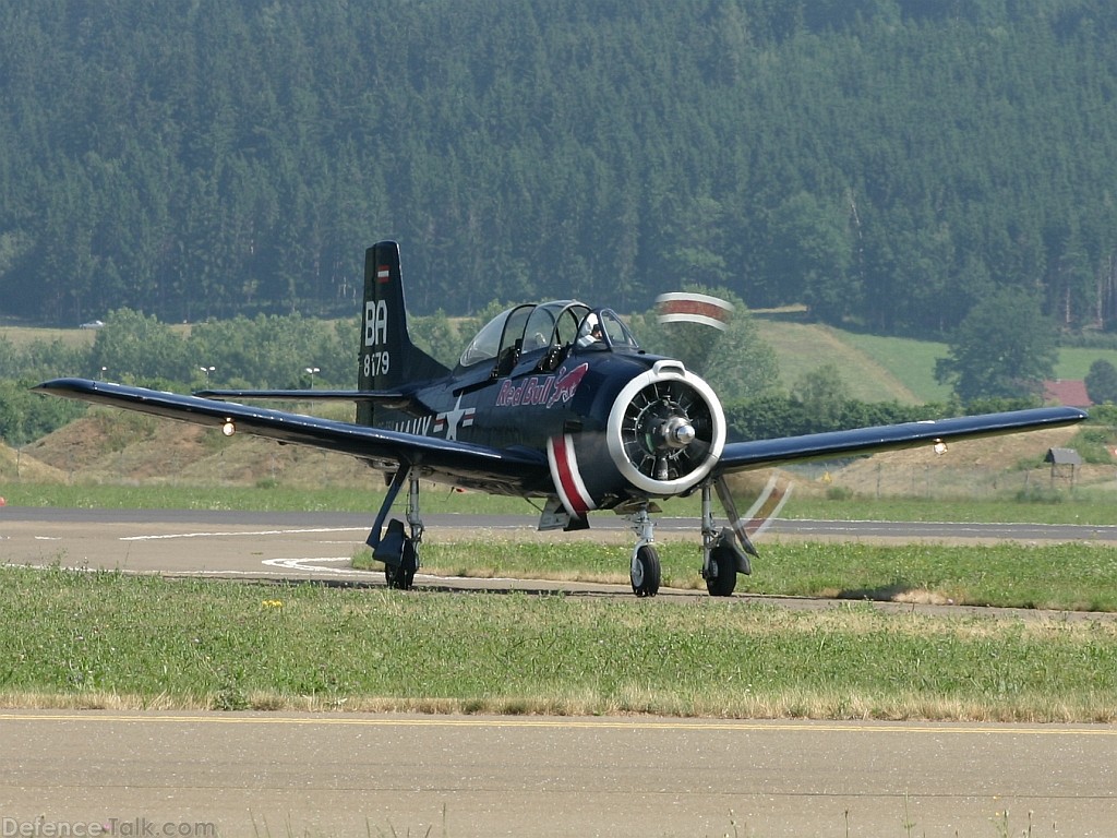 North American T-28 Trojan Red Bull Austria