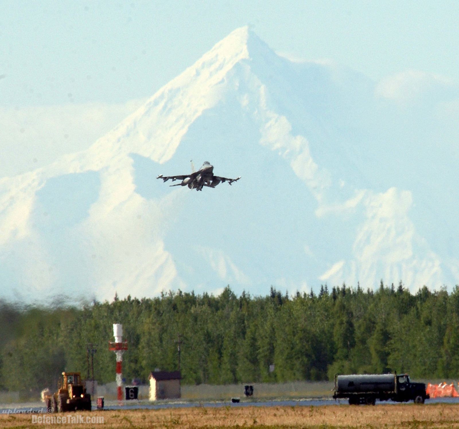 Northern Edge 2006 Air Force Excercise - F-16 USAF