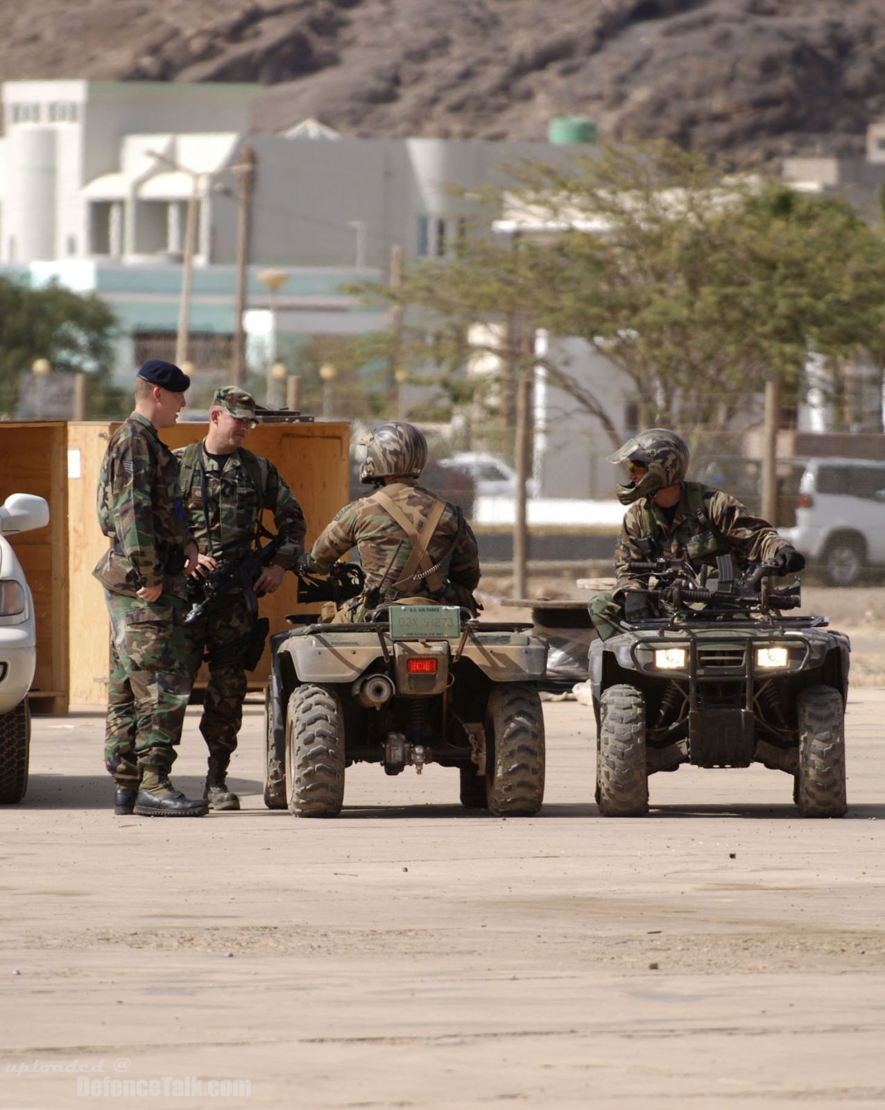 NRF troops at the Steadfast Jaguar 2006