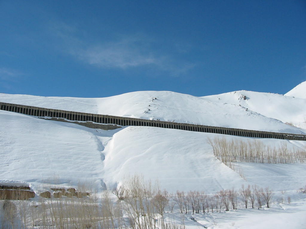 One of the many tunnels along the way