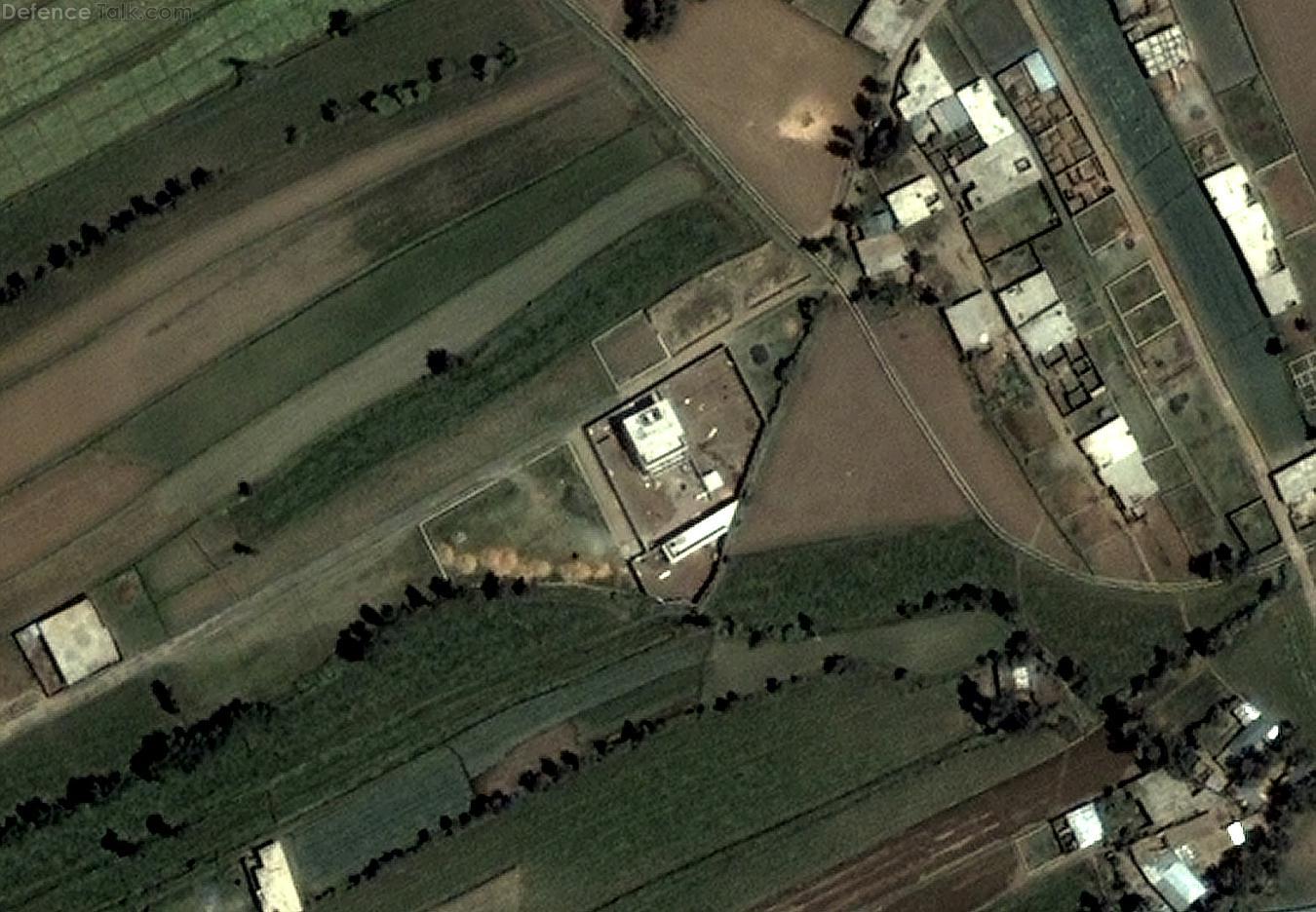 Osama bin Laden Compound Satellite View