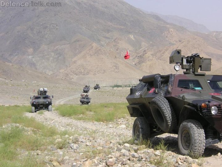 Otokar Cobra in Afghanistan