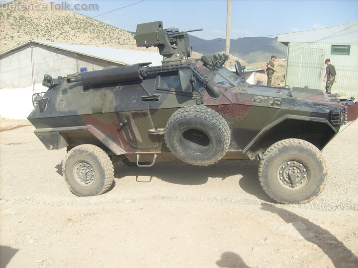 Otokar Cobra in operation