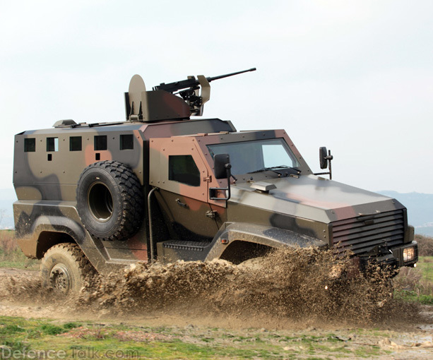 Otokar Kaya 4x4 mine protected vehicle