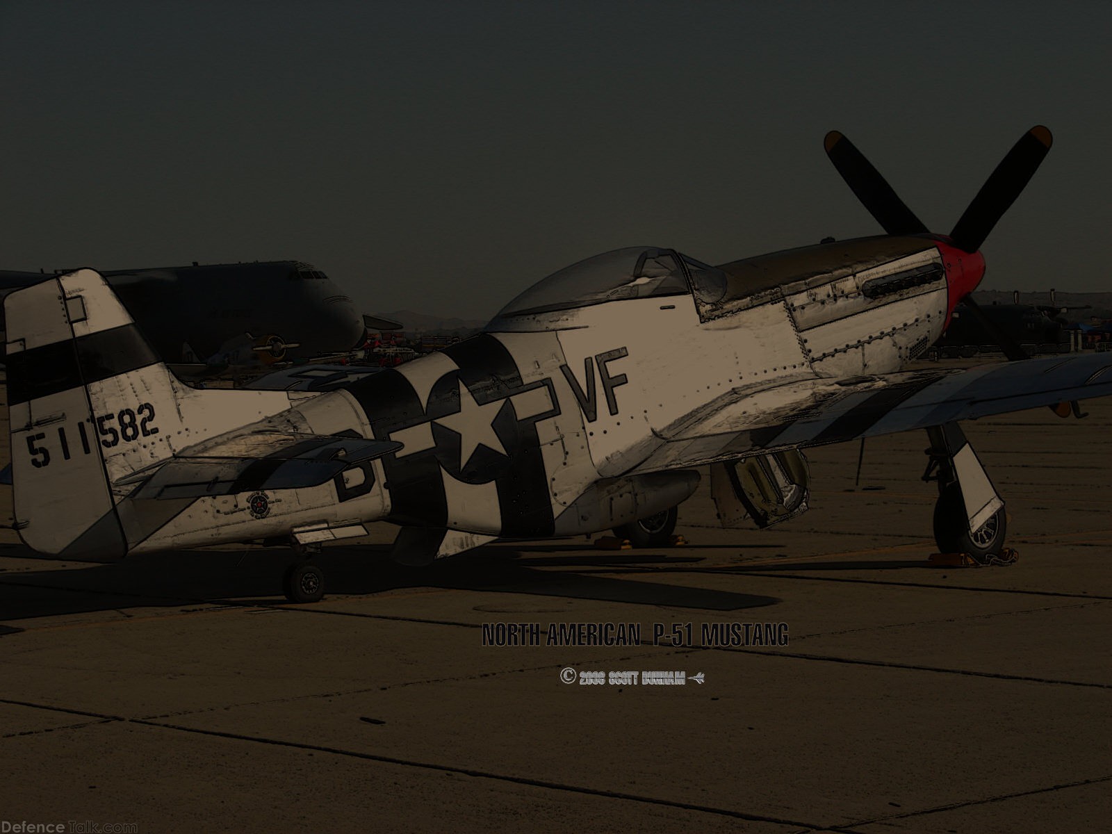 P-51 Mustang Fighter