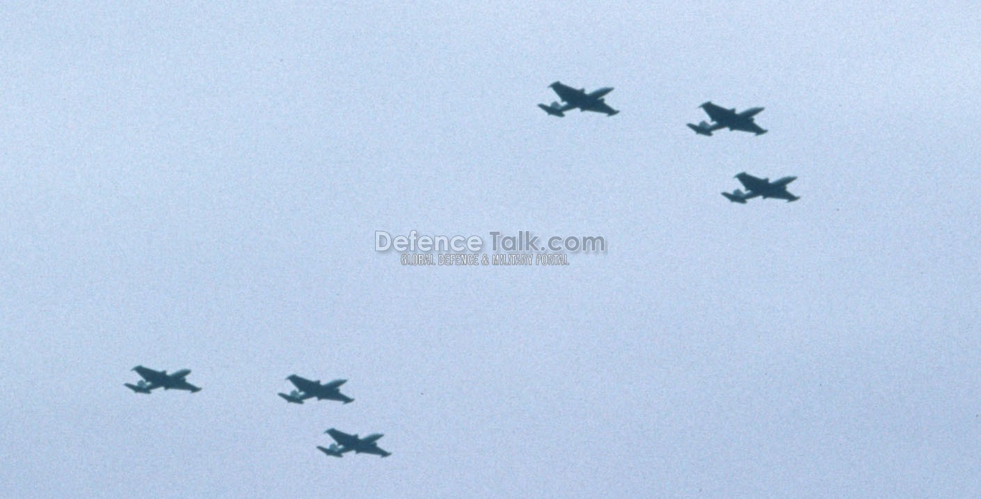 PAF Canberra Bombers - National Day Parade, March 1976