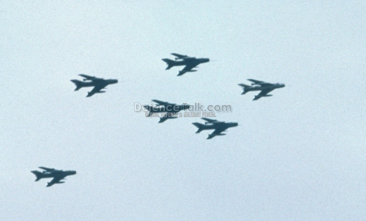 PAF F-6 Fighters - National Day Parade, March 1976