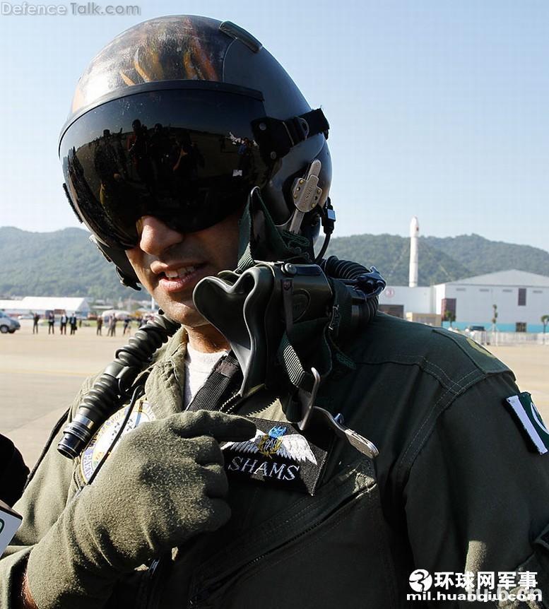 PAF Pilot at Airshow china 2010