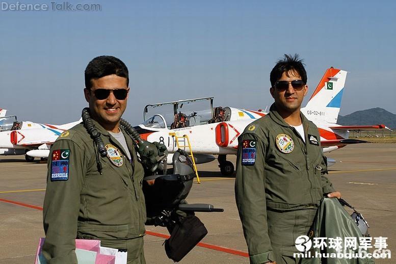 PAF Pilots at Airshow China 2010