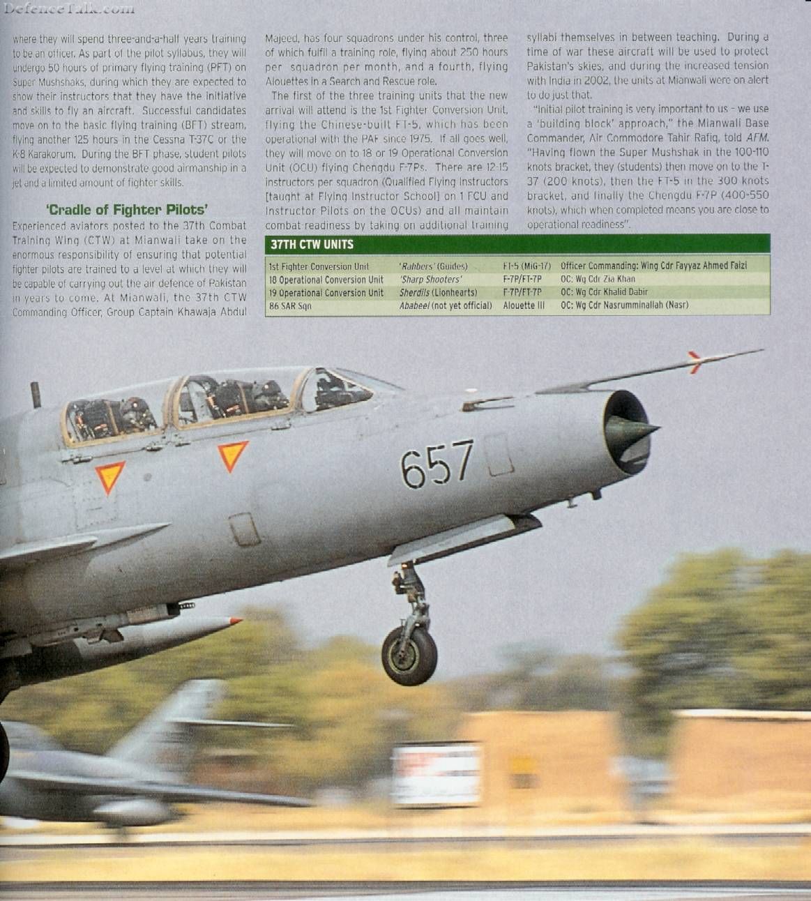 PAF Training - AFM article