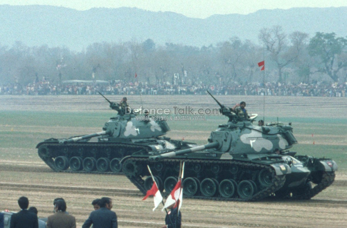 Pak Army Tanks - National Day Parade, March 1976