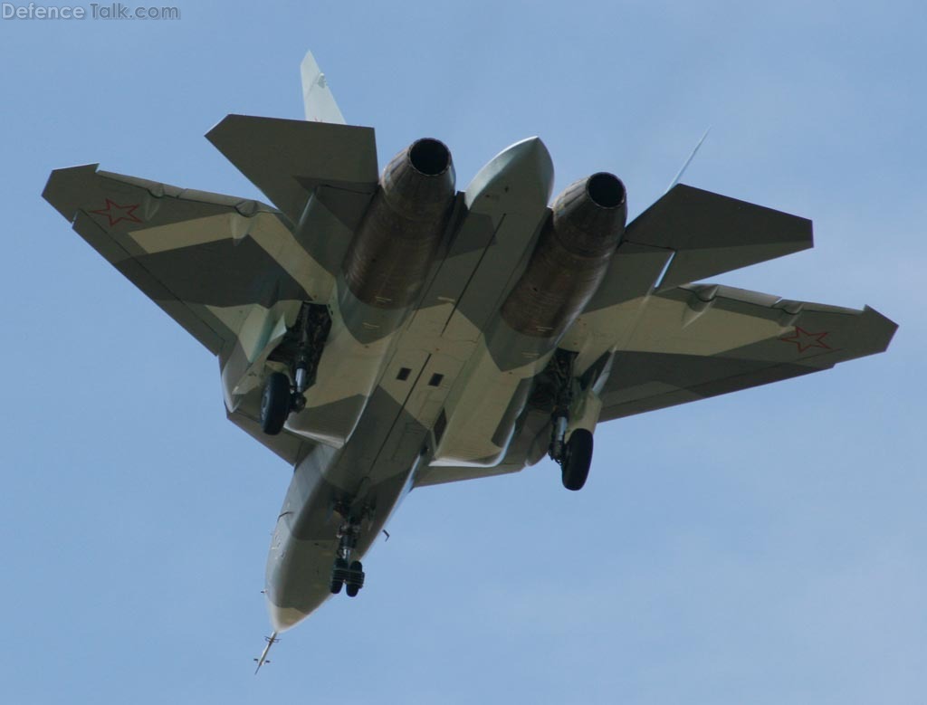 PAK-FA bottom view