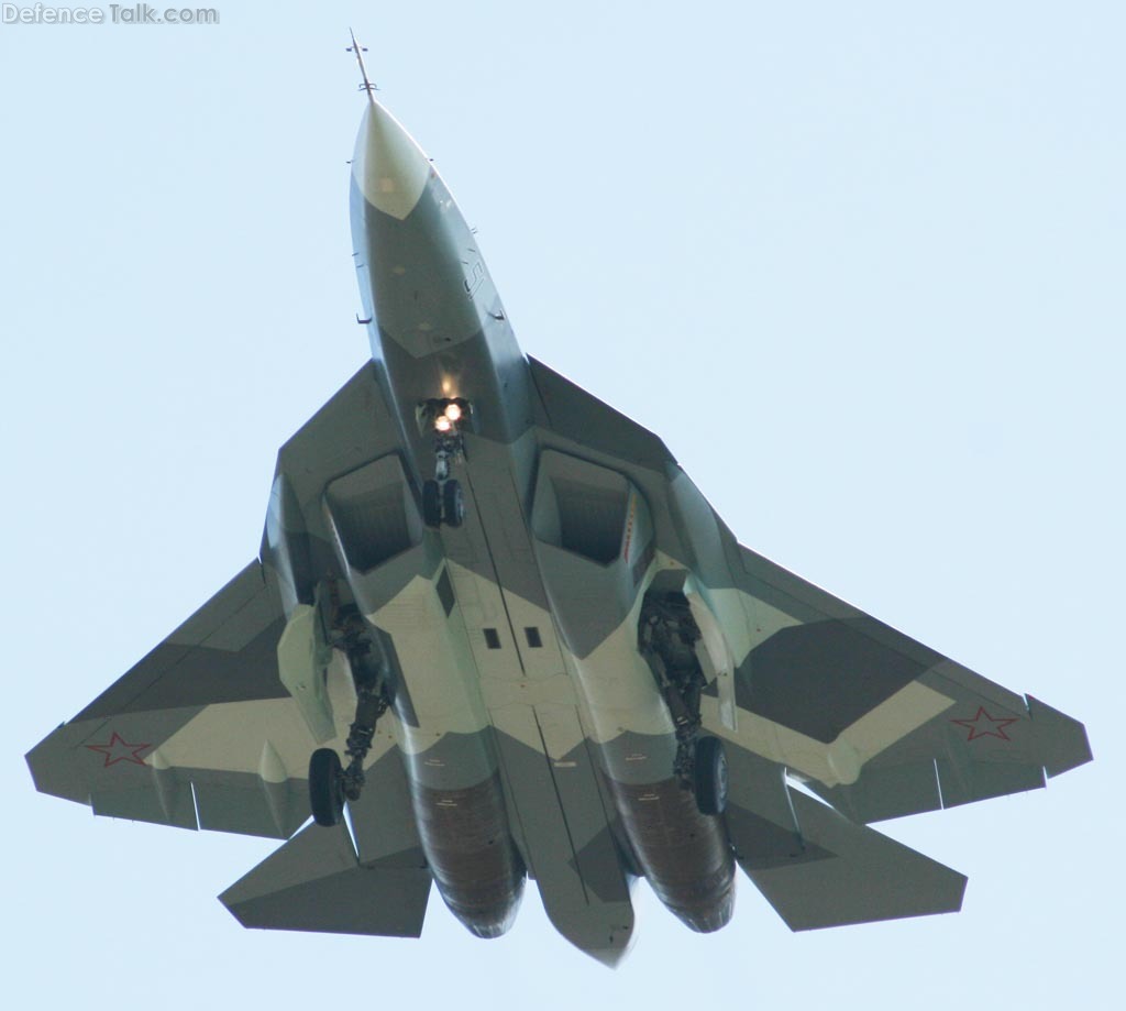 PAK-FA bottom view