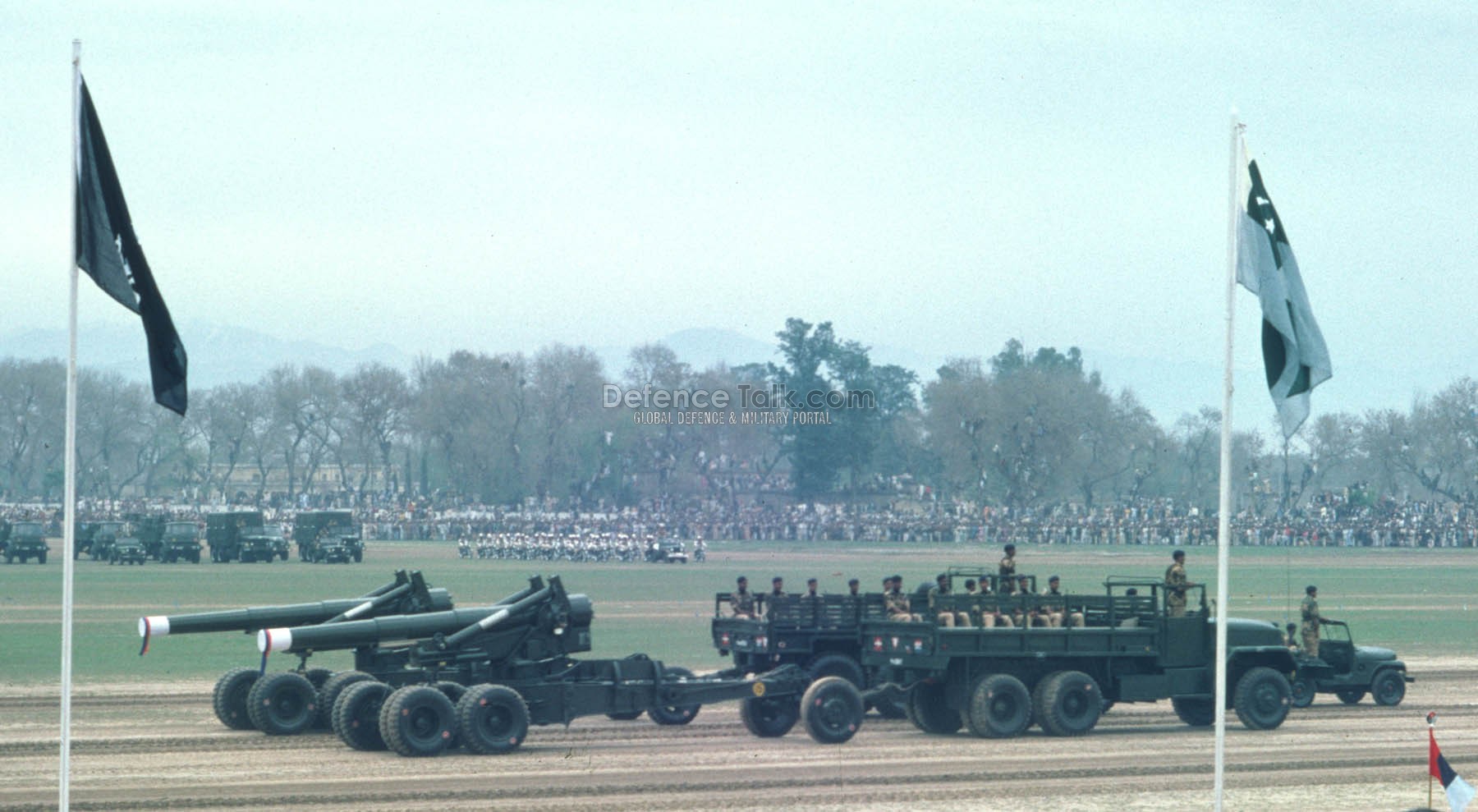 Pakistan Army Mortar - National Day Parade, March 1976