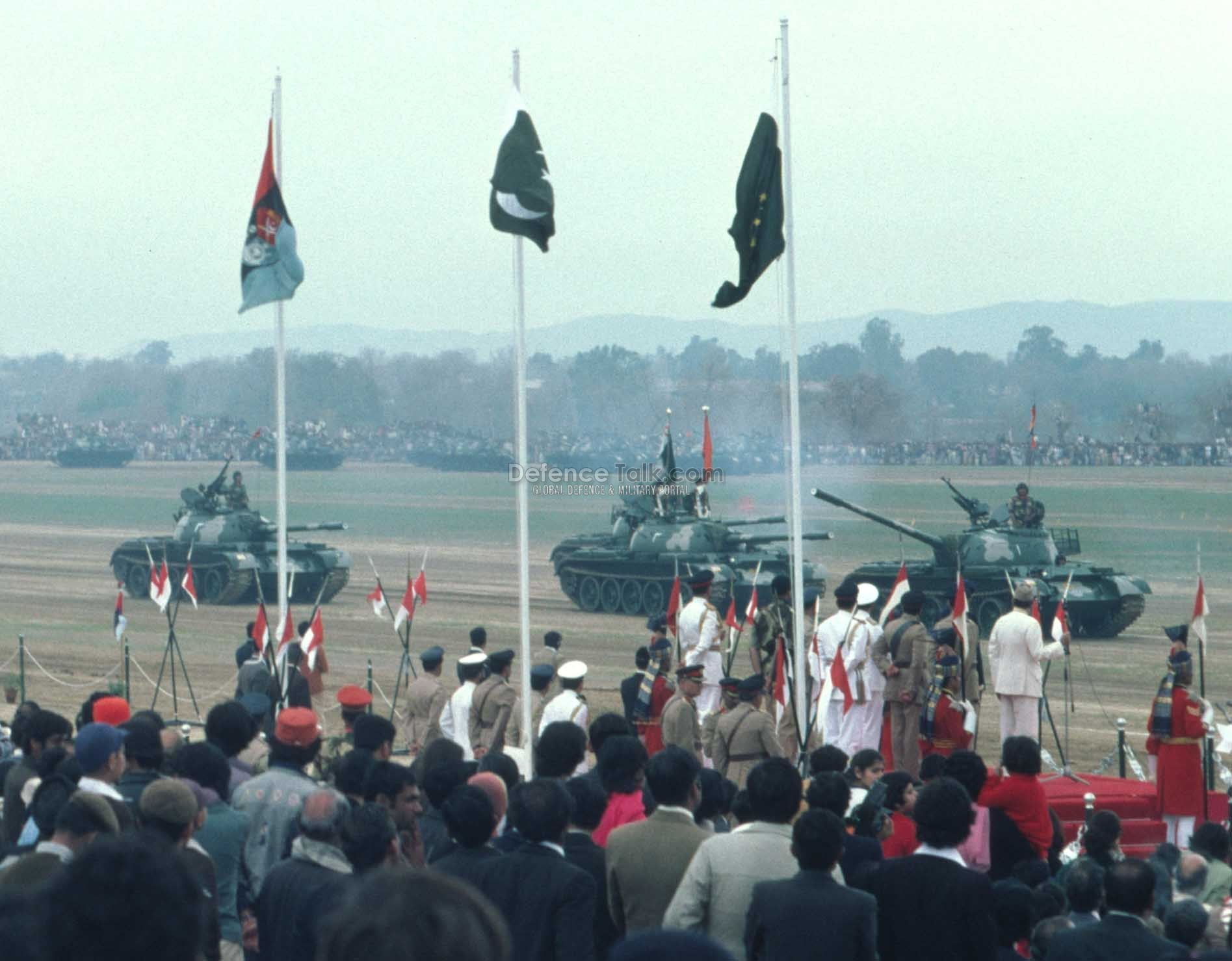 Pakistan Army Tanks - Pak National Day Parade, March 1976