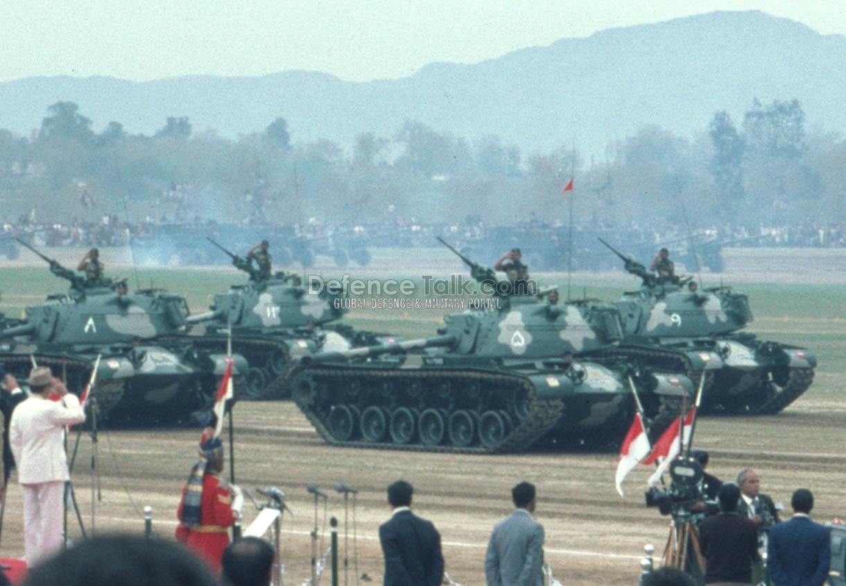 Pakistan Army Tanks - Pak National Day Parade, March 1976