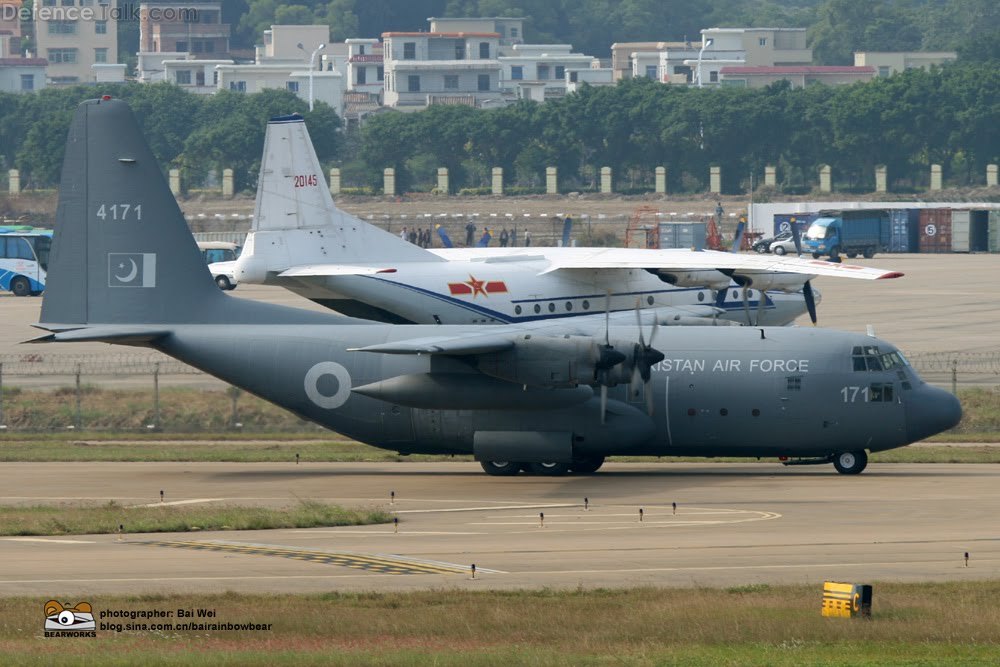 Pakistan C-130 at Airshow China 2010