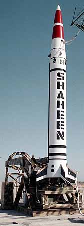 Pakistans "Shaheen" missile