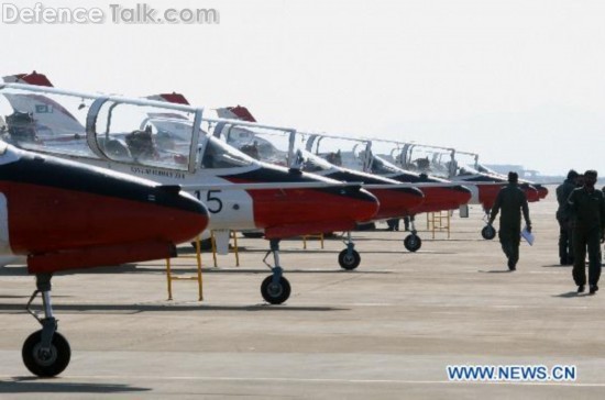 Pakistan's T-37 Sherdils at Airshow china 2010