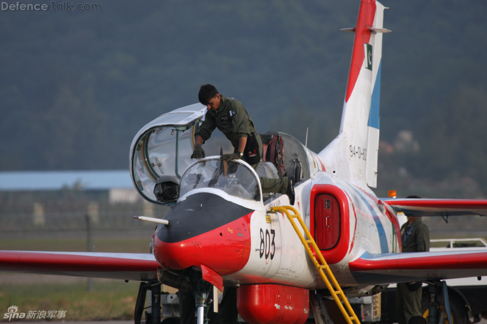 Pakistan's T-37 Sherdils at Airshow china 2010