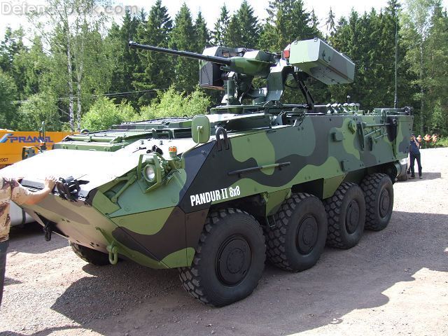 Pandur armoured personnel carrier - Czech Army