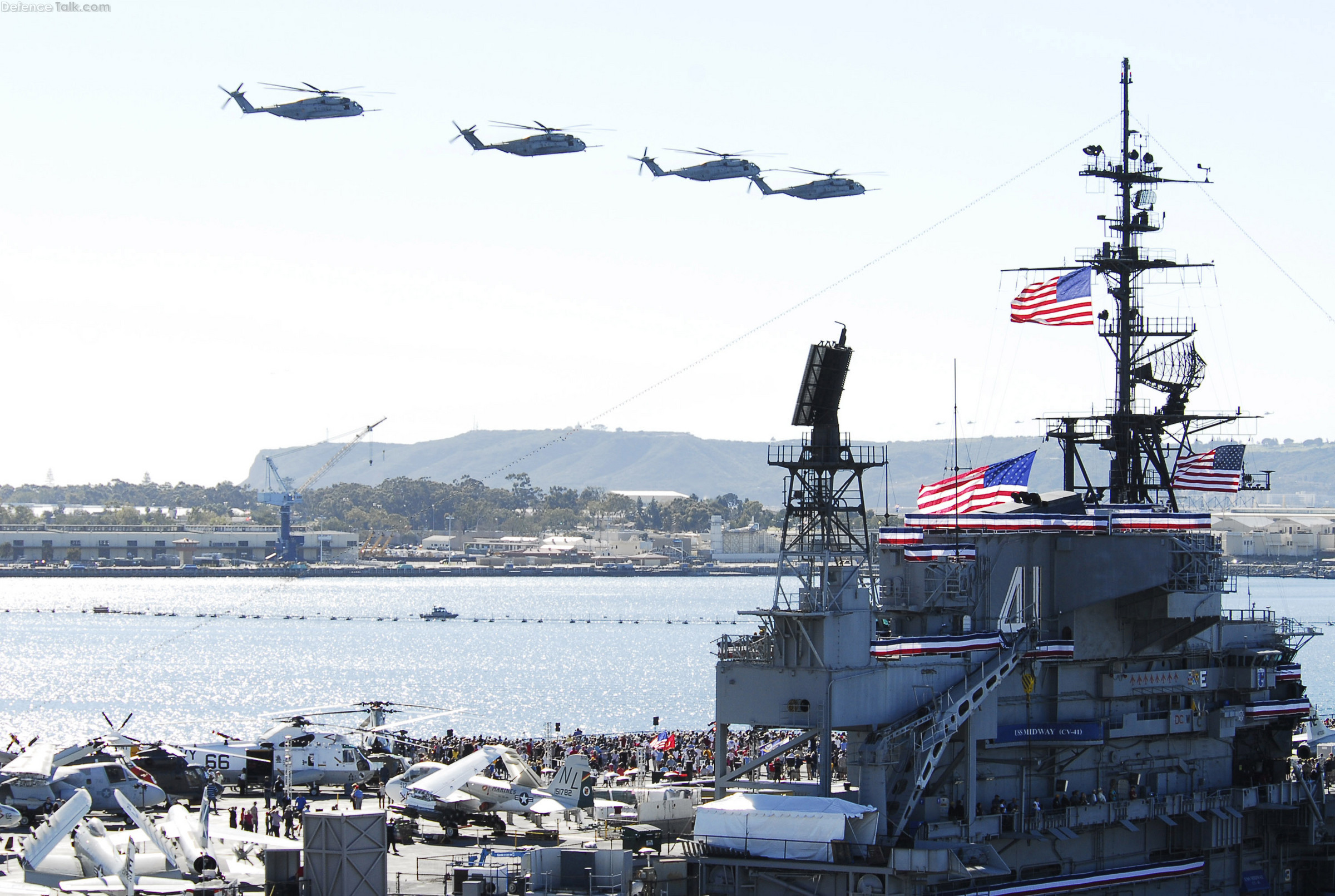 Parade of Flight at Naval Air Station North Island