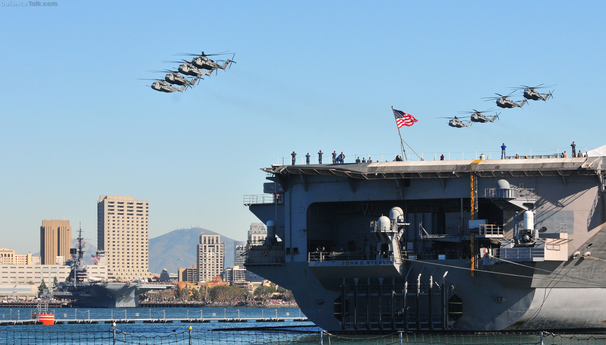 Parade of Flight at Naval Air Station North Island