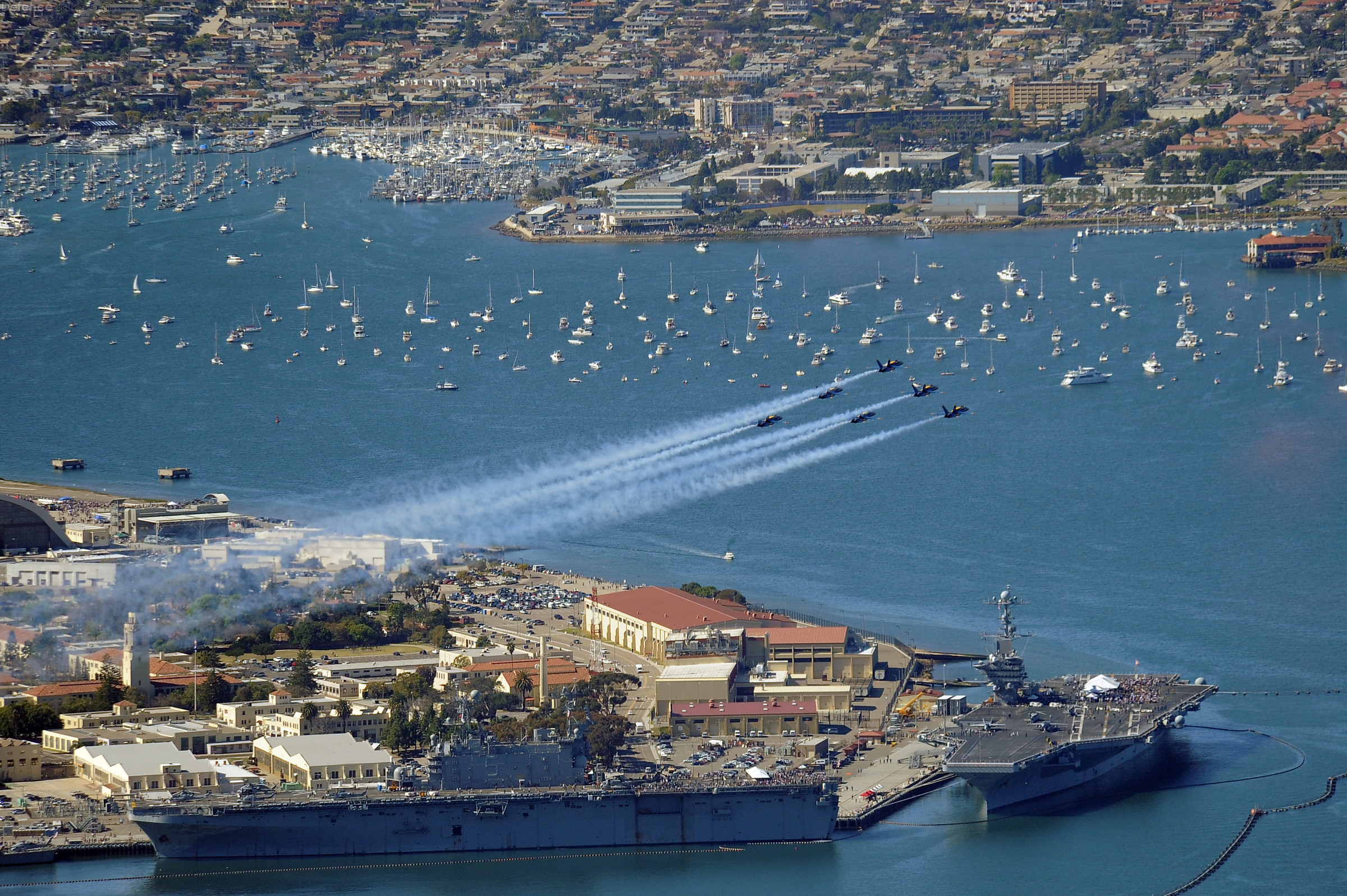 Parade of Flight at Naval Air Station North Island