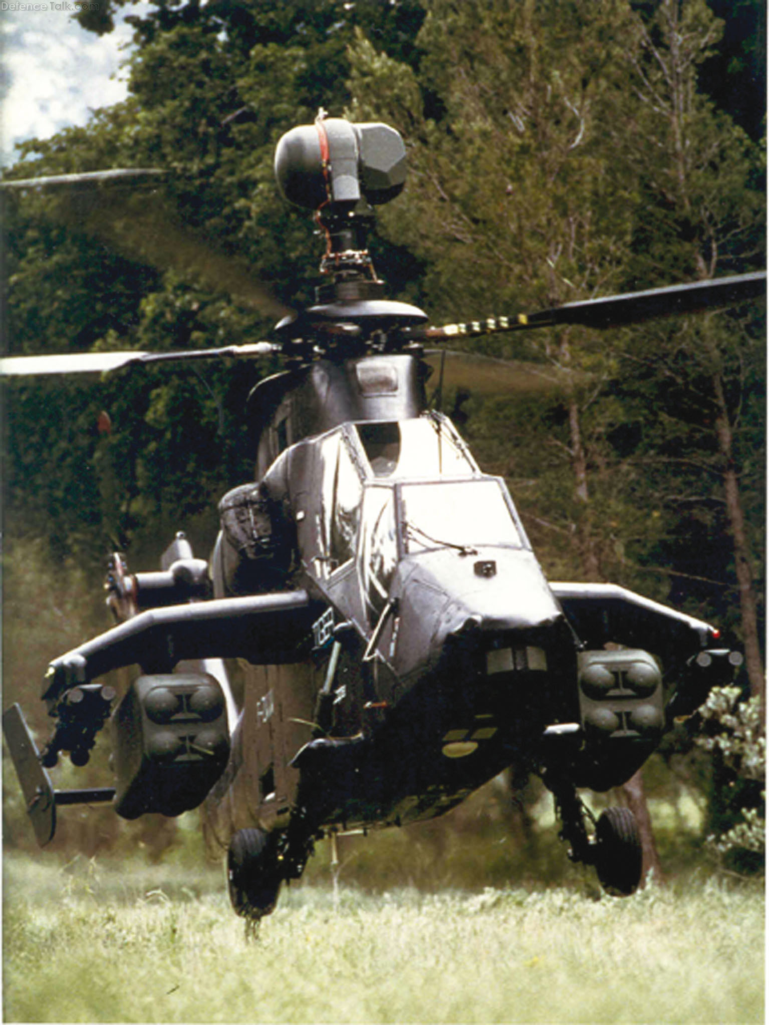 PARS 3 LR tested on German Tiger Helicopter