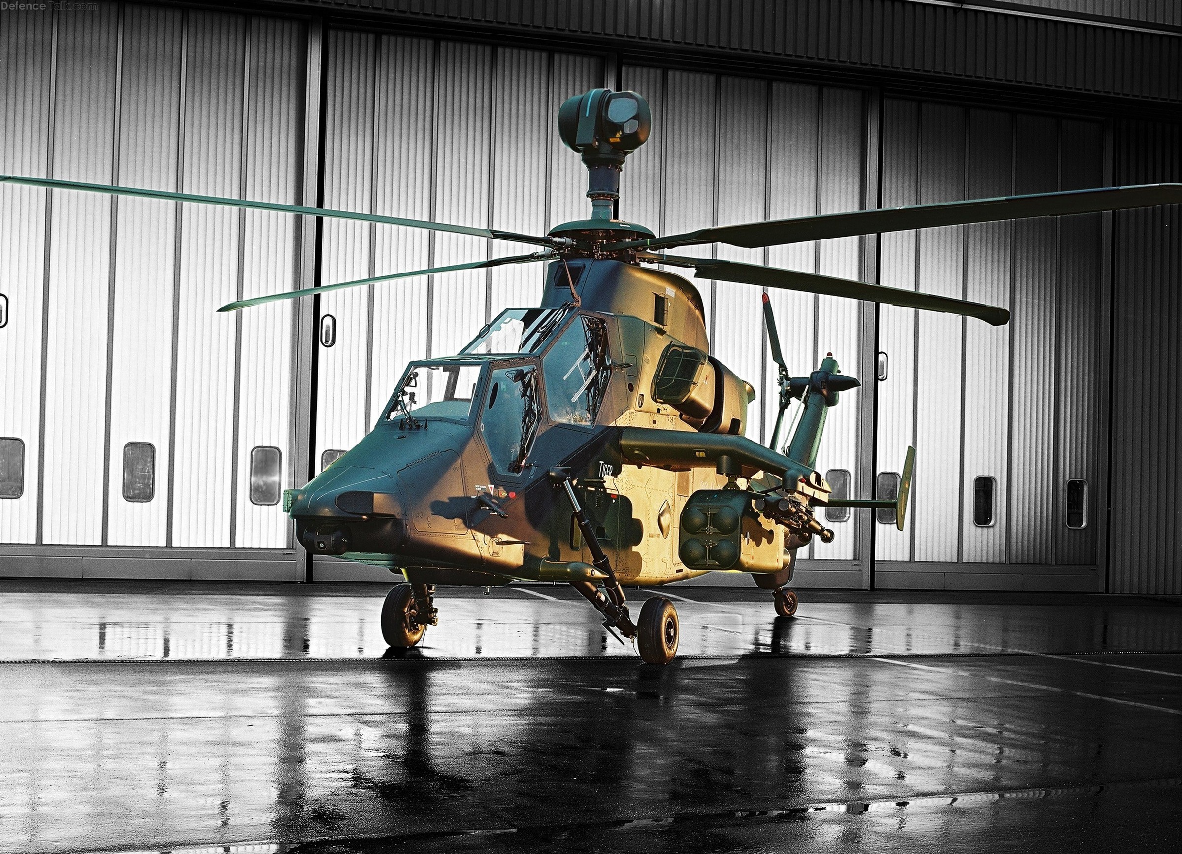 PARS 3 LR tested on German Tiger Helicopter