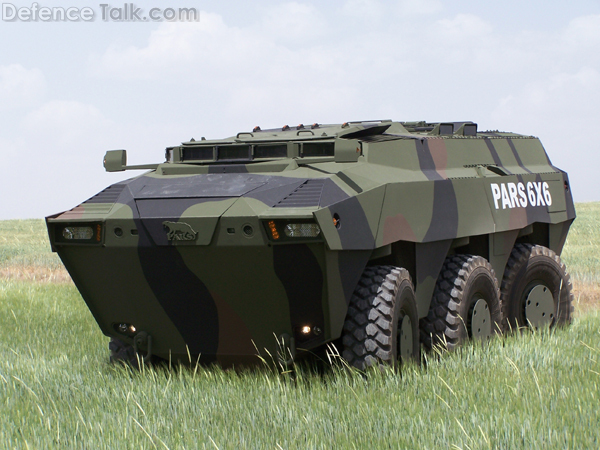 PARS 6x6 WHEELED ARMORED VEHICLE