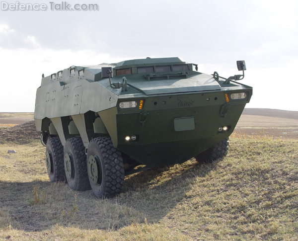 PARS 6x6 WHEELED ARMORED VEHICLE