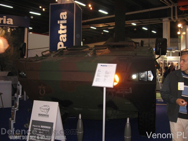 Patria Nemo - 120mm mortar, MSPO 2007