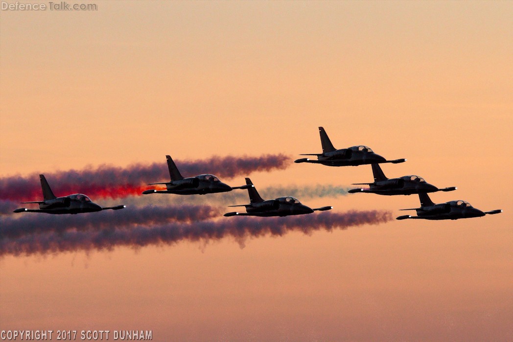 Patriots Flight Demonstration Team L39 Albatross