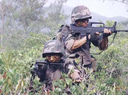 People's Liberation Army soldiers