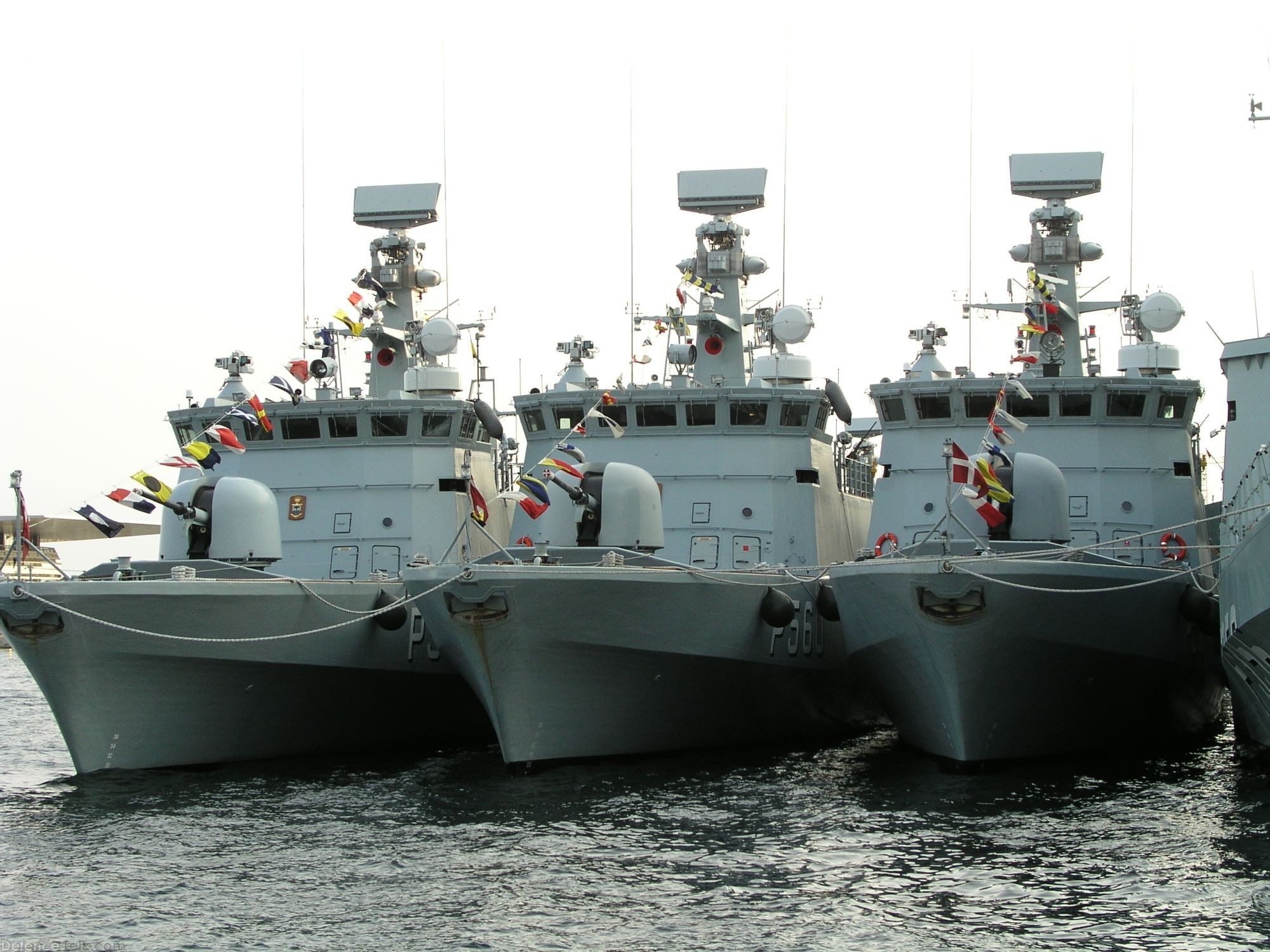 Pictures from Danish navy exercise Danex05